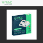 Immagine 12 - V-Tac VT-84040 Plafoniera LED a Superficie 80W SMD Changing Color CCT Dimmerabile con Telecomando Colore Bianco - SKU 24176