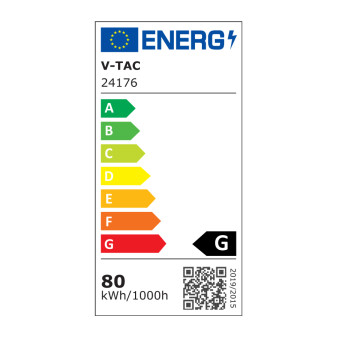 V-Tac VT-84040 Plafoniera LED a Superficie 80W SMD CCT