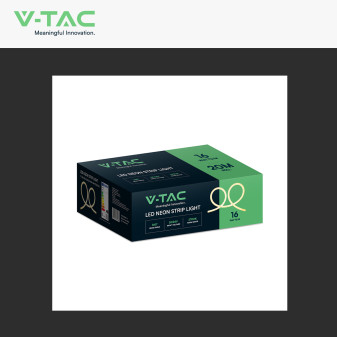 V-Tac VT-565 Neon Flex LED 16W/m SMD Monocolore 24V da 20 metri