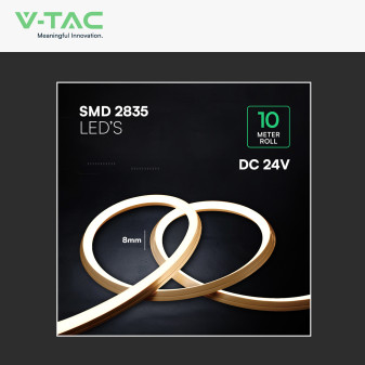 V-Tac VT-567 Neon Flex LED 11W/m SMD Monocolore 120 LED/m 24V