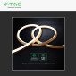 Immagine 11 - V-Tac VT-567 Neon Flex LED 11W/m SMD Monocolore 120 LED/m 24V - Bobina da 10 metri - SKU 24505 / 24506 / 24507
