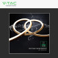 Immagine 12 - V-Tac VT-567 Neon Flex LED 11W/m SMD Monocolore 120 LED/m 24V - Bobina da 10 metri - SKU 24505 / 24506 / 24507