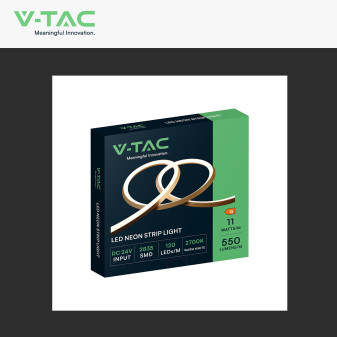 V-Tac VT-567 Neon Flex LED 11W/m SMD Monocolore 120 LED/m 24V