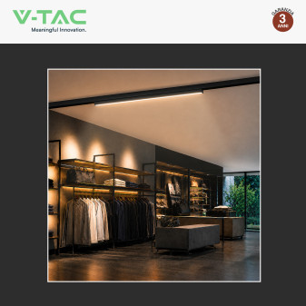 V-Tac VT-41027 Track Light Lineare LED Magnetica da Binario 20W 48V