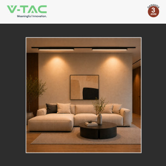 V-Tac VT-41027 Track Light Lineare LED Magnetica da Binario 20W 48V
