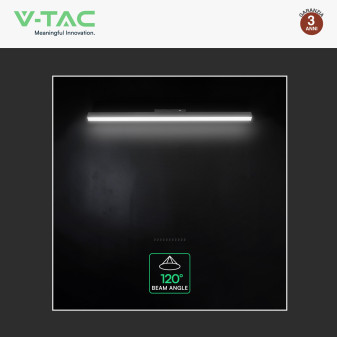 V-Tac VT-41027 Track Light Lineare LED Magnetica da Binario 20W 48V