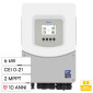 Immagine 1 - V-Tac Deye Inverter Monofase Ibrido On-Grid / Off-Grid 6kW IP65 Garanzia 10 Anni CEI 0-21 Display LCD Touch - SKU 12826