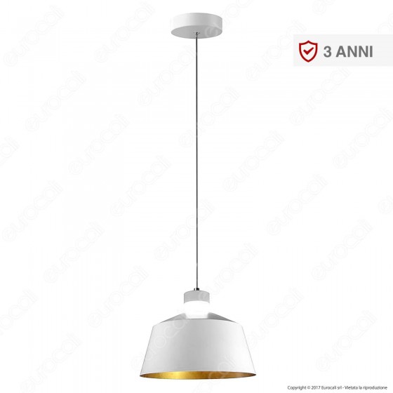 V-TAC VT-7444 Lampadario LED 7W Campana Colore Bianco - SKU 3937 / V-TAC VT-7444 Lampadario LED 7W Campana Colore Bianco - SKU 3937 /