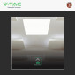 Immagine 6 - V-Tac VT-61043 10 Pannelli LED Quadrati 60x60 40W SMD a Incasso - SKU 24366 / 24367