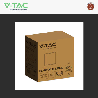 V-Tac VT-61043 Pannello LED Quadrato 60x60 20W SMD a Incasso