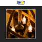 Immagine 4 - Bot Lighting Shot Lampadina LED E14 6,5W Candela C35 Vetro Bianco - mod. MLD2006F2