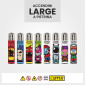 Immagine 2 - Clipper Espositore da Banco Girevole a 4 Piani con Accendini a Pietrina Grandi Fantasia G. Expo Onis - 192 Accendini