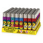 Immagine 1 - Clipper Large Accendino a Pietrina Grande Ricaricabile con Fantasia Cuack Style - Box da 48 Accendini