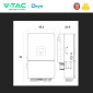 Immagine 5 - V-Tac Deye Inverter Trifase Ibrido On-Grid / Off-Grid 18kW IP65 Garanzia 10 Anni Display LCD - SKU 12717