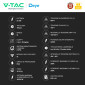 Immagine 3 - V-Tac Deye Inverter Trifase Ibrido On-Grid / Off-Grid 20kW IP65 Garanzia 10 Anni CEI 0-21 per Impianto Fotovoltaico - SKU 12185