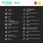Immagine 3 - V-Tac Deye Inverter Trifase Ibrido On-Grid / Off-Grid 14kW IP65 Garanzia 10 Anni Display LCD - SKU 12781