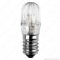 Immagine 1 - FAI Lampadina Votiva LED E14 0,96W Bulb Luce Colore Ambra 24V - mod.