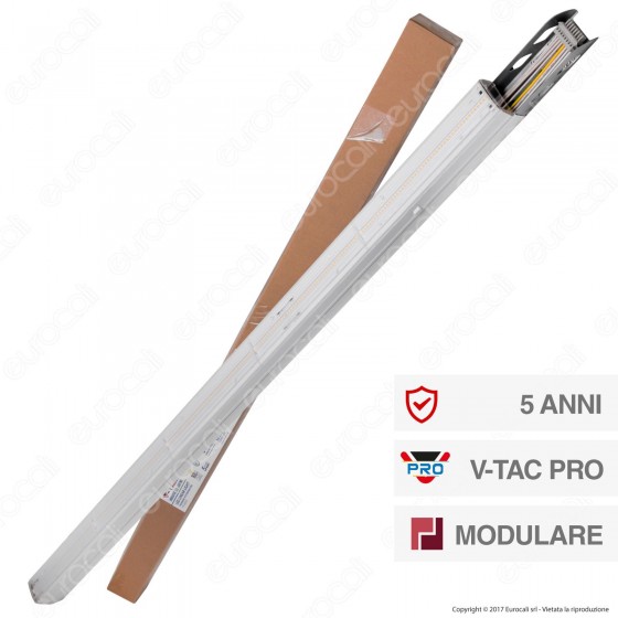 V-Tac PRO VT-4550D Linear Following Trunking Track Light Lineare 50W V-Tac PRO VT-4550D Linear Following Trunking Track Light Lineare 50W