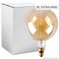Immagine 1 - Ideal Lux Lampadina LED Vintage XL E27 4W Globo Big Filamento Ambrata