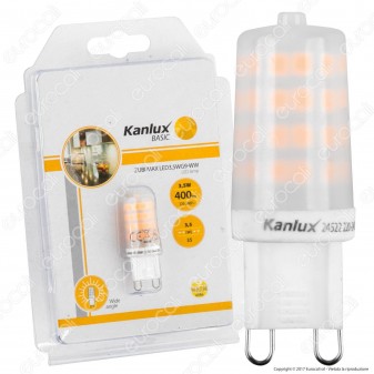 Kanlux ZUBI Lampadina LED G9 3,5W Bulb