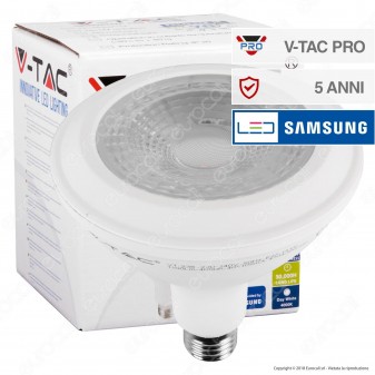 V-Tac PRO VT-238 Lampadina LED E27 14W Bulb Par Lamp PAR38 Chip Samsung - SKU 150 / 151
