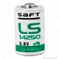 Immagine 1 - Saft Batteria Al Litio LS 14250 1/2 Stilo AA - Batteria Singola
