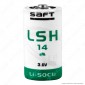 Immagine 1 - Saft Batteria Al Litio LSH 14 ER-C Mezzatorcia C - Batteria Singola