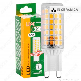 Life Lampadina LED G9 3,7W Bulb Dimmerabile