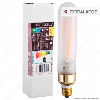 Segula Lampadina E27 Filamento LED 20W Tubolare Dimmerabile mod. 50892