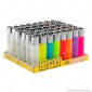 Immagine 1 - Clipper Large Fantasia Traslucido - Box da 48 Accendini