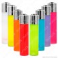 Immagine 1 - Clipper Large Fantasia Traslucido - 4 Accendini