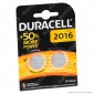 Immagine 1 - Duracell Lithium CR2016 / CR / DL2016 / BR2016 Pile 3V - Blister 2