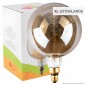 Immagine 1 - FAI Lampadina E27 Filamento LED a Spirale 5W Globo G200 con Vetro