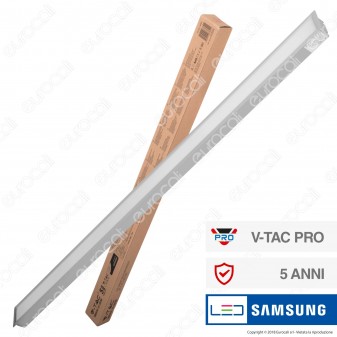 V-Tac PRO VT-7-43 Lampada LED a Incasso Linear Light 40W Chip Samsung Silver Body - SKU 380