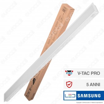 V-Tac PRO VT-7-42 Lampada LED a Incasso Linear Light 40W Chip Samsung White Body - SKU 382
