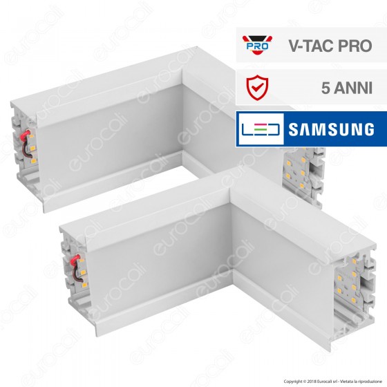 V-Tac PRO VT-7-41LN Coppia di Lampade LED Raccordo a Incasso Linear V-Tac PRO VT-7-41LN Coppia di Lampade LED Raccordo a Incasso Linear
