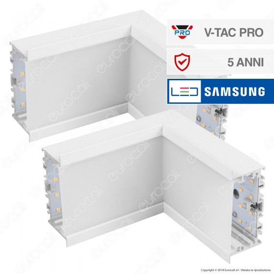 V-Tac PRO VT-7-42LN Coppia di Lampade LED Raccordo a Incasso Linear V-Tac PRO VT-7-42LN Coppia di Lampade LED Raccordo a Incasso Linear