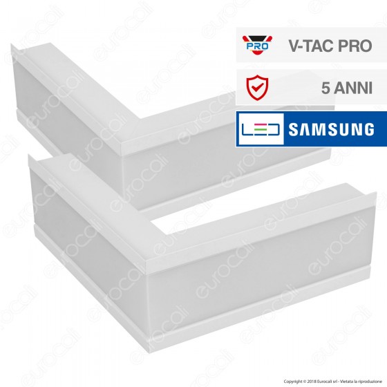 V-Tac PRO VT-7-41LW Coppia di Lampade LED Raccordo a Incasso Linear V-Tac PRO VT-7-41LW Coppia di Lampade LED Raccordo a Incasso Linear