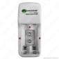 Immagine 2 - Movida Mini Charger Caricabatterie + 2 Pile Stilo AA 2100mAh