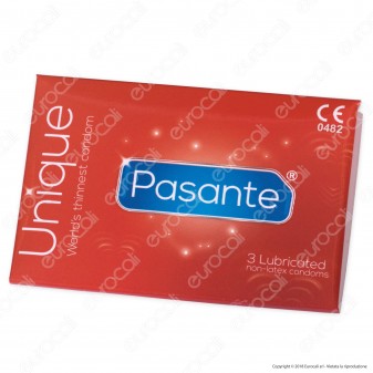 Pasante Unique - Confezione da 3 Preservativi