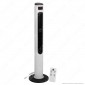 Immagine 1 - V-Tac VT-5547 Tower Fan 46 Inches con Display Temperatura e Telecomando Colore Bianco Lucido - SKU 7902