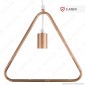 Immagine 1 - V-TAC VT-7321 Lampadario a Sospensione in Metallo con Portalampada per Lampadine E27 - SKU 3837