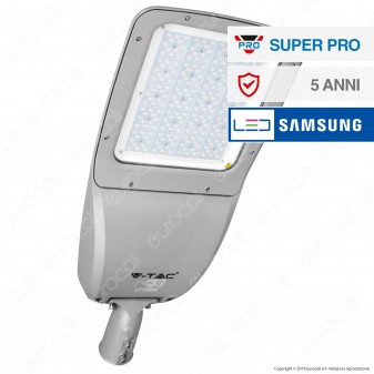 V-Tac SUPERPRO VT-200ST Lampada Stradale LED 200W Lampione SMD Chip Samsung Fascio Luminoso Type 3M - SKU 544