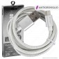 Immagine 1 - V-Tac VT-5331 Platinum Series USB Data Cable Micro USB Cavo in Corda Colore Argento 1m - SKU 8489