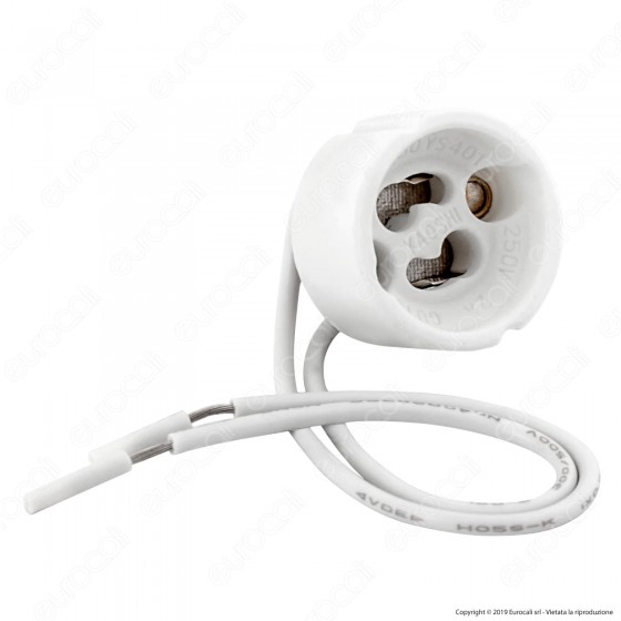 Portalampada per Lampadine GU10 con Cavi Portalampada per Lampadine GU10 con Cavi