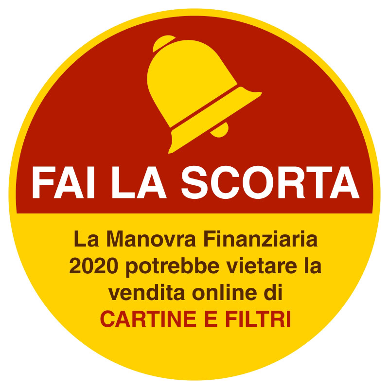 Manovra 2020: stop alla vendita online di filtri e cartine. Ti