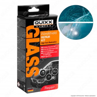 Quixx System Windshield Repair Kit Riparazione Vetri