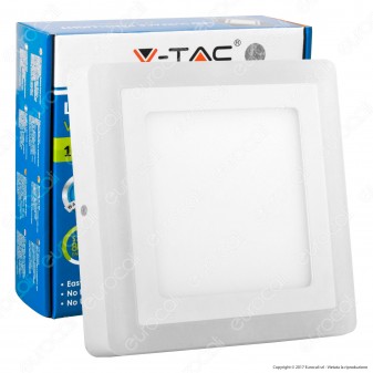 V-Tac VT-1509SQ Pannello LED Quadrato Side Light 15W SMD - SKU 4925 / 4926