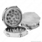 Immagine 1 - Grinder Tritatabacco Black Leaf 2 Parti in Metallo