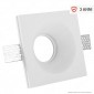 Immagine 1 - V-Tac VT 776SQ Portafaretto Quadrato da Incasso in Gesso per